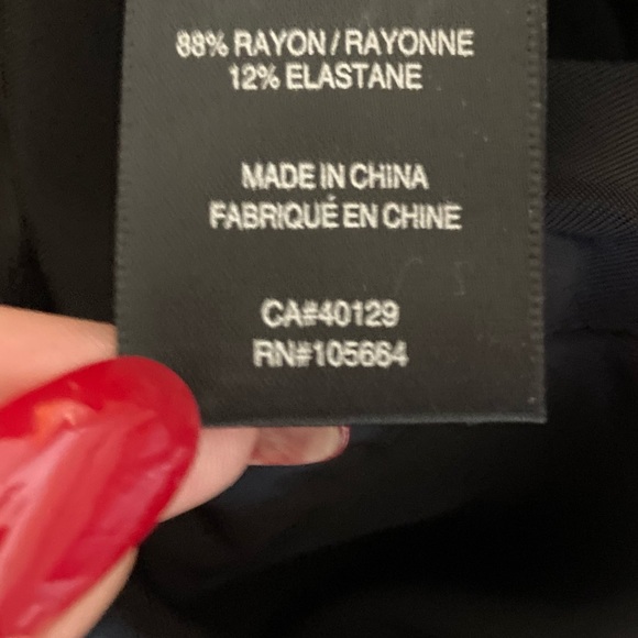 L.A.M.B by Gwen Stefani Black Ruched One Shoulder Retro Halter Top Size Medium - Picture 8 of 13